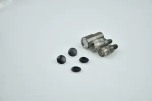 Кнопки пластиковые 10 мм, уп. 1000 шт, цвет: Черный
